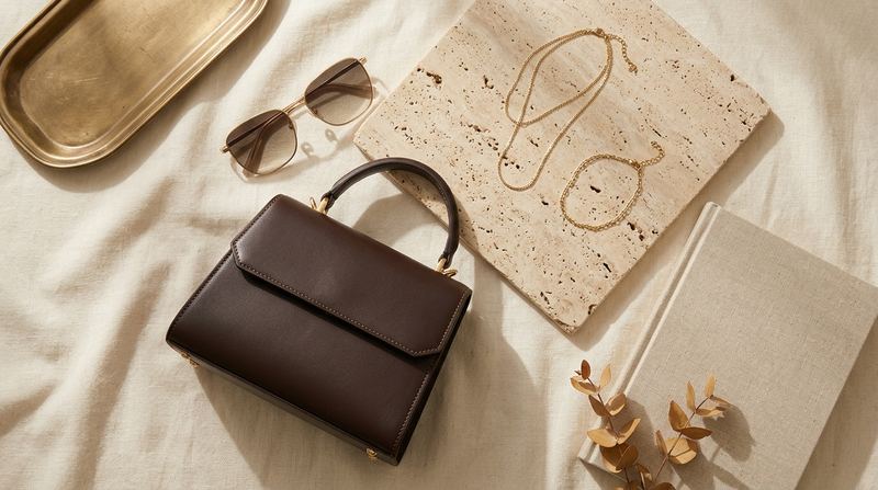 Krona curated bags, glasses and jewelry